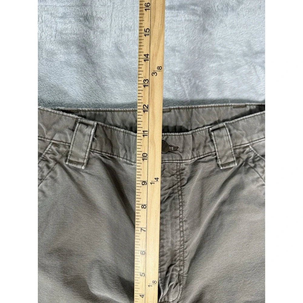 Carhartt B151 Pants Men's 34x32 Tan Dungaree Fit Canvas Carpenter Workwear